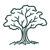Status Gardens tree logo